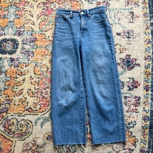 Madewell Perfect Vintage Wide Leg — size 25